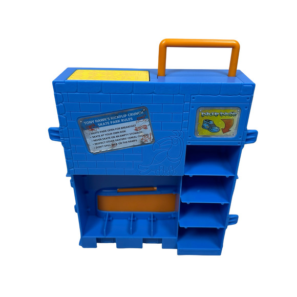 Hot Wheels Tony Hawk Kickflip Crunch Skate Park Set Tech Deck Finger Skateboards - Picture 4 of 8